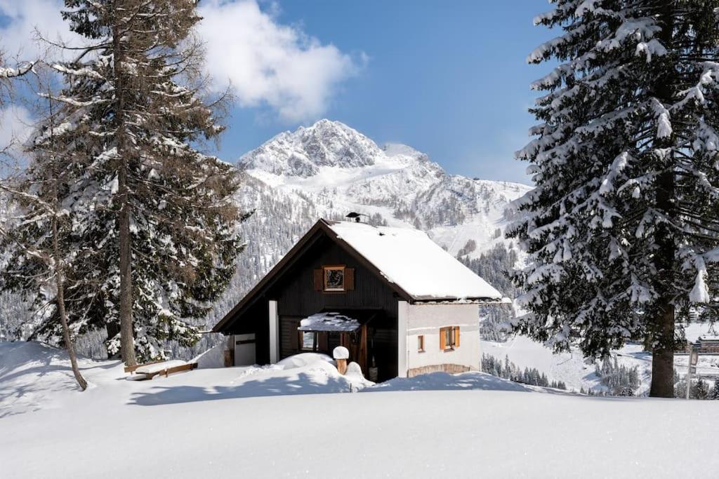 Gemuetliche Huette In Den Bergen Βίλα Sonnenalpe Nassfeld Εξωτερικό φωτογραφία